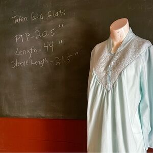 Vintage Delicate Light Blue Nightgown